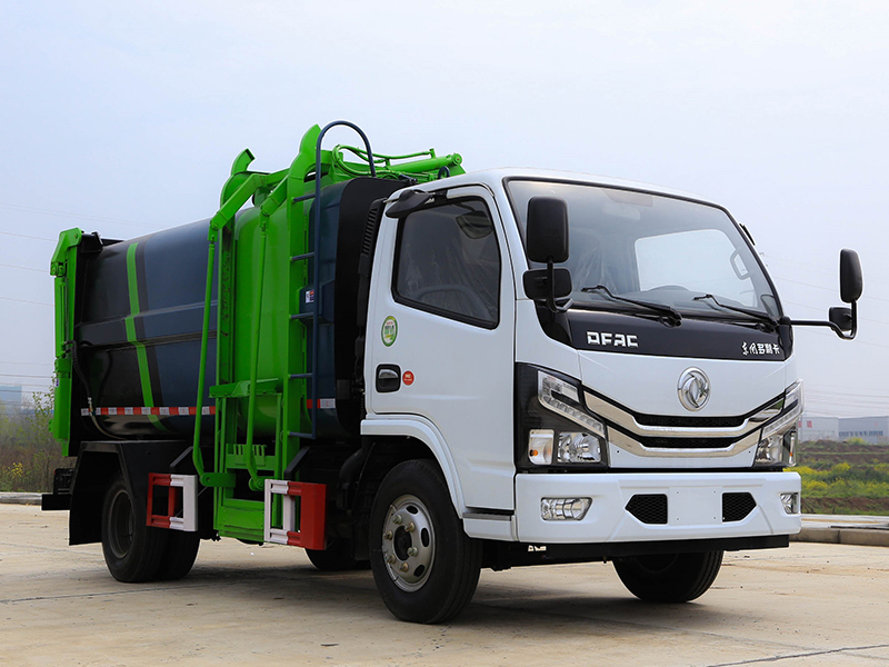 RLQ5045ZZZE6多利卡侧压垃圾车（蓝）