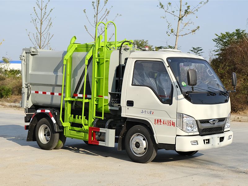 RLQ5042ZZZB6小卡2侧压垃圾车（蓝）