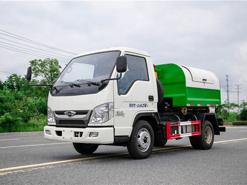 福田小卡之星2  3-4方勾臂垃圾车