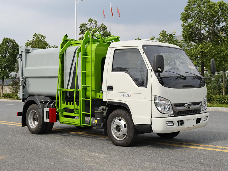 RLQ5040ZZZB6小卡3侧压垃圾车（蓝）