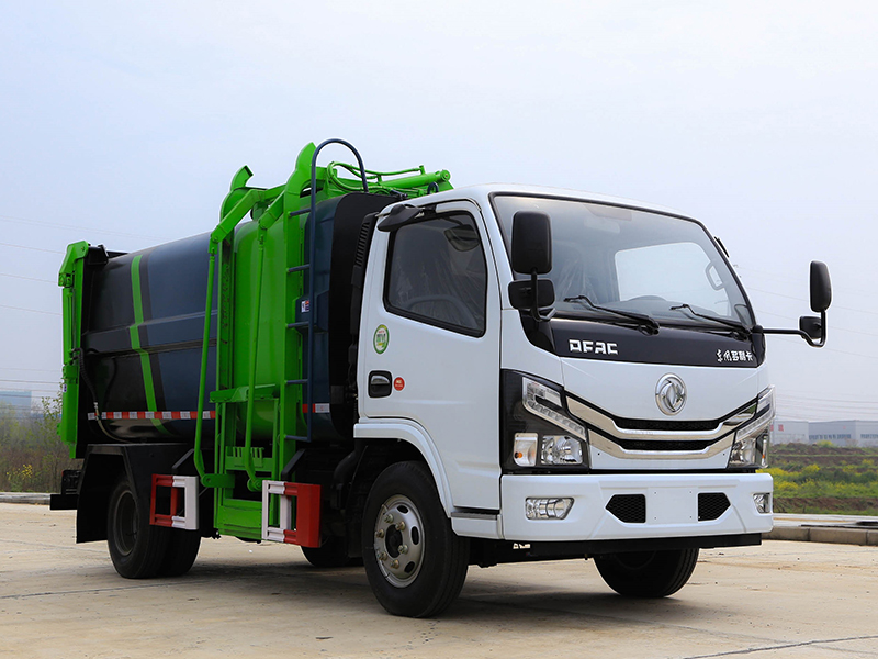 RLQ5075ZZZE6多利卡侧压垃圾车（黄）