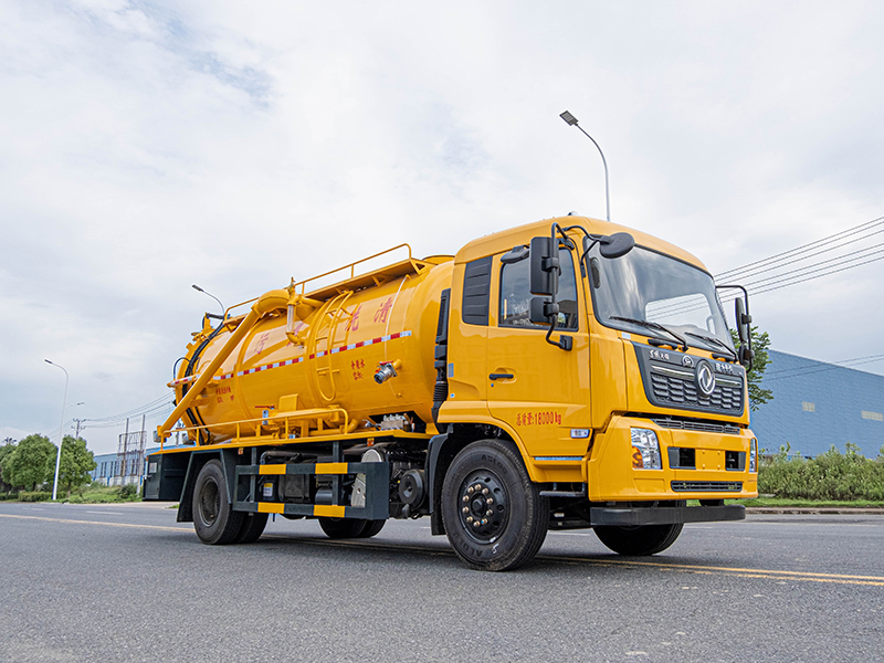 RLQ5185GQWD6天锦一体罐清洗吸污车