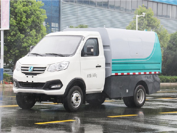 东风4方厢式垃圾车